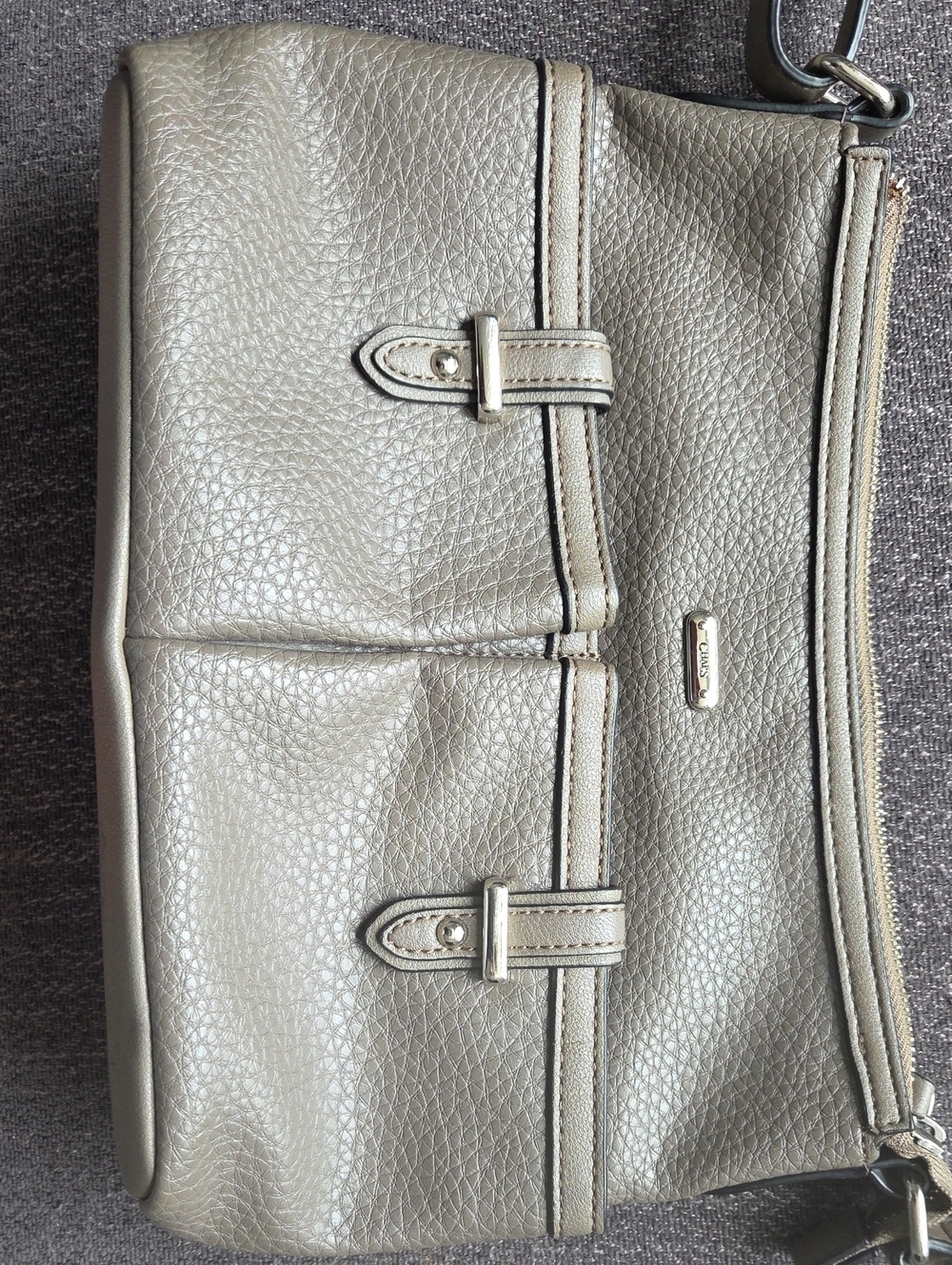 Stylish Gray Ralph Luaren Women’s Crossbody Bag